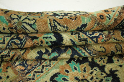 Patchwork Rug Brown Beige in 300x200cm (5 / 5)