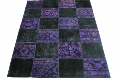 Patchwork Teppich Lila in 220x170cm