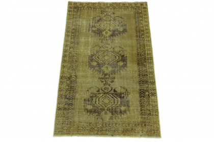 Vintage Rug Beige Yellow in 190x110