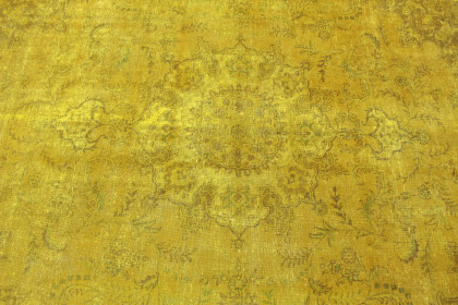 Vintage Teppich Gelb in 370x290 (6 / 7)