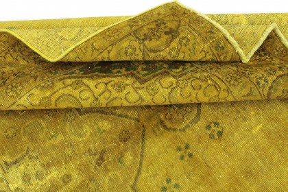 Vintage Rug Yellow in 380x280 (5 / 5)