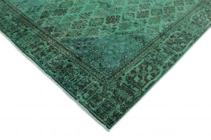 Vintage Teppich Grün in 310x200 (4 / 8)