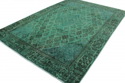 Vintage Teppich Grün in 310x200 (5 / 8)