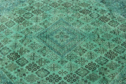 Vintage Teppich Grün in 310x200 (7 / 8)