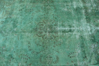 Vintage Teppich Türkis Grün in 320x220 (4 / 5)