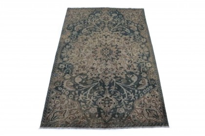 Vintage Rug Blue Beige in 280x180