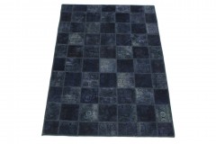 Patchwork Rug Purple in 200x130