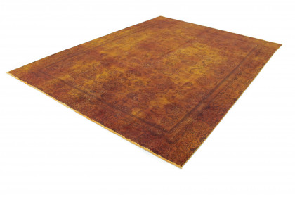 Vintage Teppich Orange in 370x270 (2 / 4)