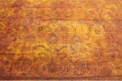 Vintage Teppich Orange in 370x270 (4 / 4)