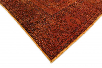 Vintage Teppich Orange in 390x280 (3 / 4)