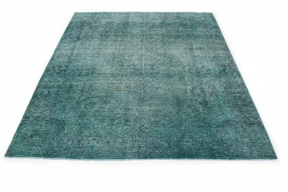Vintage Teppich Türkis in 360x290 (1 / 4)