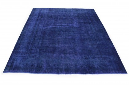 Vintage Rug Ultramarine Blue in 390x290