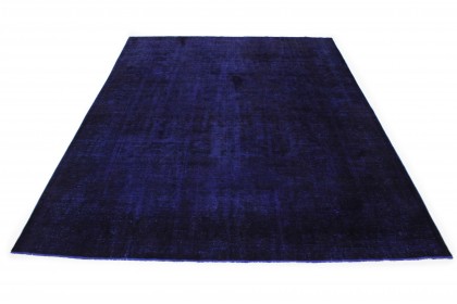 Vintage Rug Ultramarine Blue Purple in 430x310