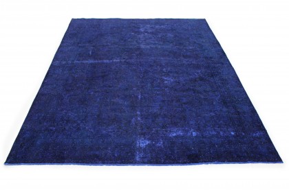 Vintage Rug Ultramarine Blue Purple in 370x270