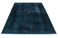 Vintage Teppich Blau in 370x280