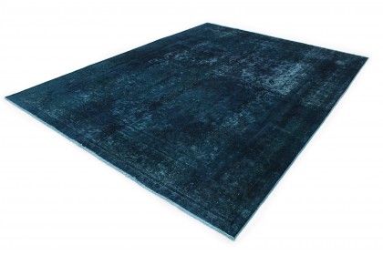 Vintage Teppich Blau in 370x280 (2 / 3)