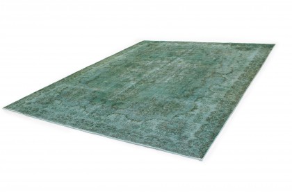 Vintage Rug Green Turquoise in 380x300 (2 / 4)