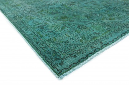 Vintage Teppich Türkis Grün in 280x190 (3 / 6)