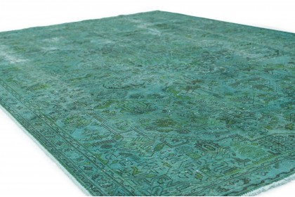 Vintage Teppich Türkis Grün in 280x190 (5 / 6)