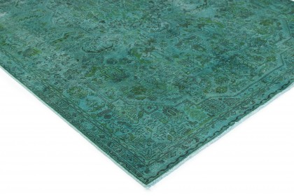 Vintage Teppich Türkis Grün in 280x190 (6 / 6)