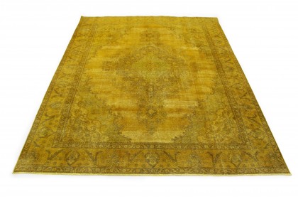 Vintage Teppich Gold in 390x290