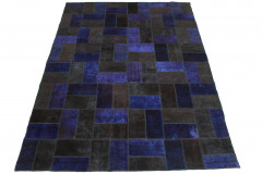 Patchwork Teppich Lila in 320x240cm