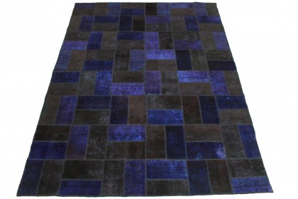 Patchwork Rug Purple in 320x240cm