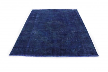 Vintage Teppich Blau in 280x200 (2 / 6)