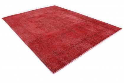 Vintage Teppich Rot in 390x290 (3 / 5)