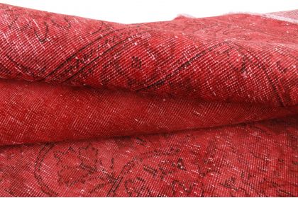 Vintage Teppich Rot in 390x290 (5 / 5)