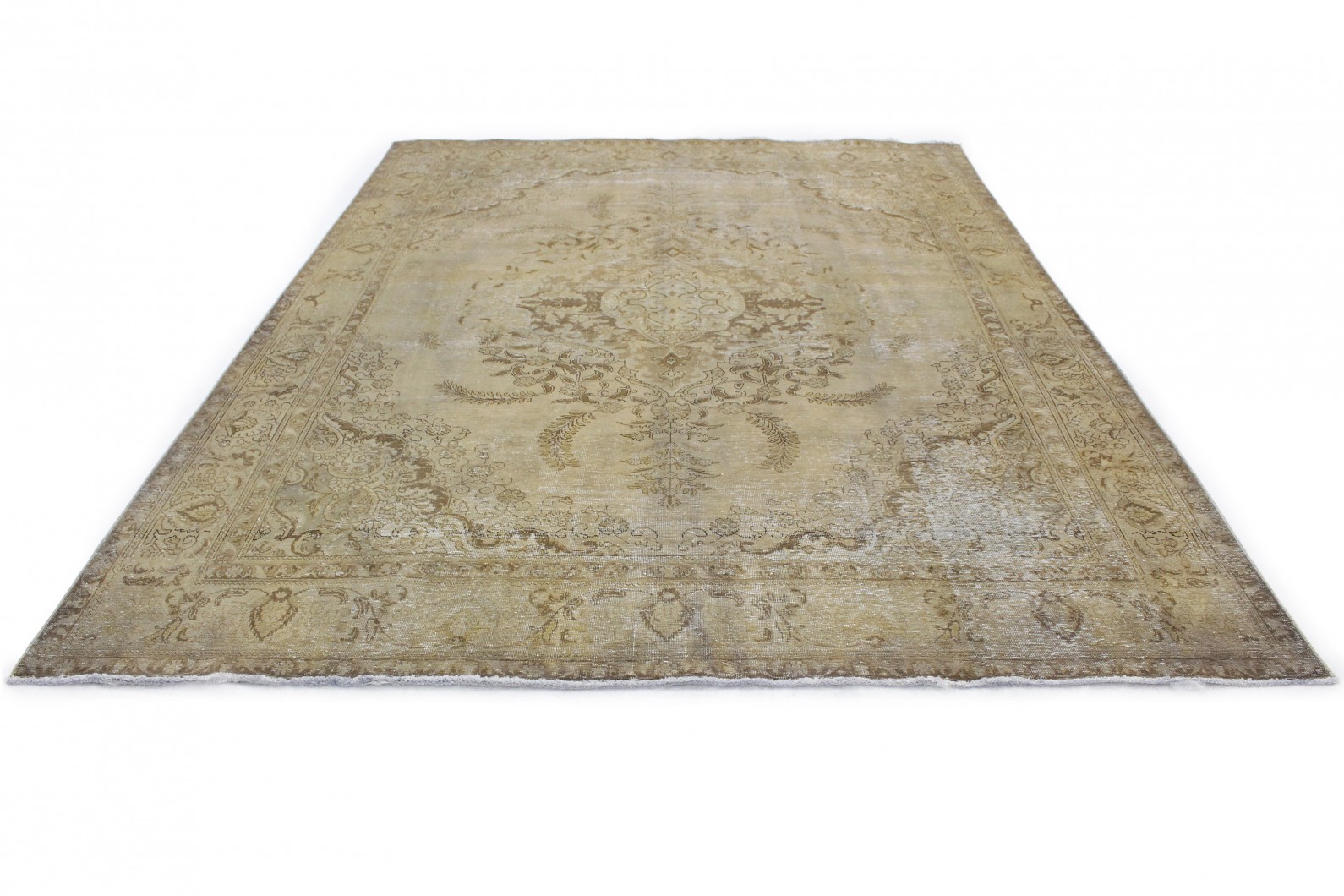 Vintage Teppich Sand in 380x280 (1001-177281) - carpetido.de