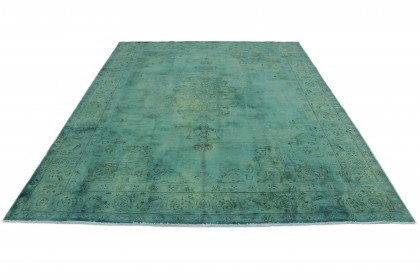 Vintage Teppich Türkis in 310x230 (2 / 5)