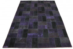 Patchwork Rug Purple in 320x240cm