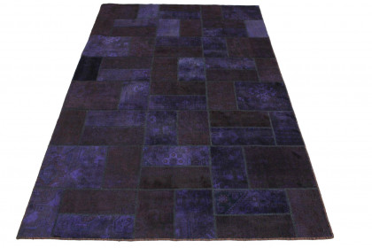 Patchwork Rug Purple in 310x200cm