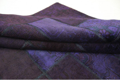 Patchwork Rug Purple in 310x200cm (3 / 5)