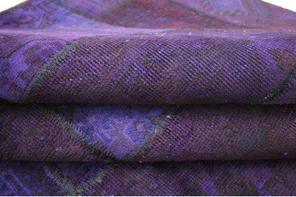 Patchwork Rug Purple in 310x200cm (2 / 5)