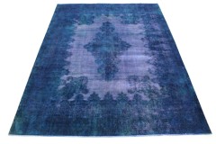 Vintage Rug Blue Purple in 390x300