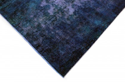 Vintage Teppich Blau Lila in 390x300 (5 / 7)