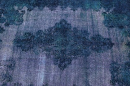 Vintage Teppich Blau Lila in 390x300 (7 / 7)