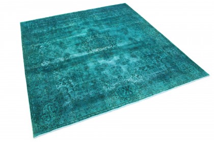 Vintage Teppich Türkis in 310x300 (2 / 7)