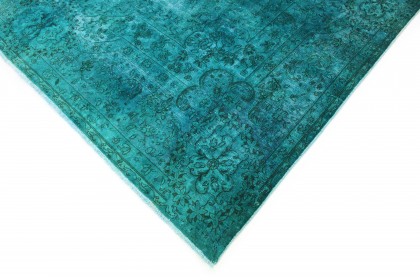 Vintage Teppich Türkis in 310x300 (4 / 7)