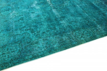 Vintage Teppich Türkis in 310x300 (7 / 7)
