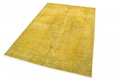 Vintage Teppich Gold Gelb in 320x230 (3 / 7)
