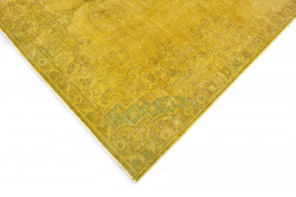 Vintage Teppich Gold Gelb in 320x230 (5 / 7)