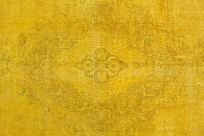 Vintage Teppich Gold Gelb in 320x230 (6 / 7)