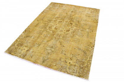 Vintage Teppich Gelb Beige in 240x170 (3 / 6)