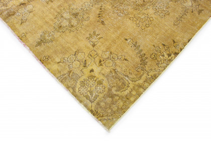 Vintage Teppich Gelb Beige in 240x170 (5 / 6)