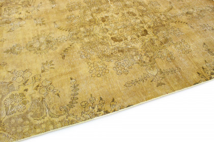 Vintage Teppich Gelb Beige in 240x170 (6 / 6)