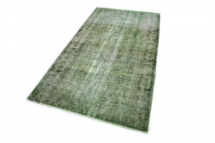 Vintage Teppich Grün in 240x130 (2 / 5)