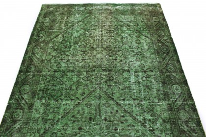 Vintage Teppich Grün in 320x150 (5 / 7)